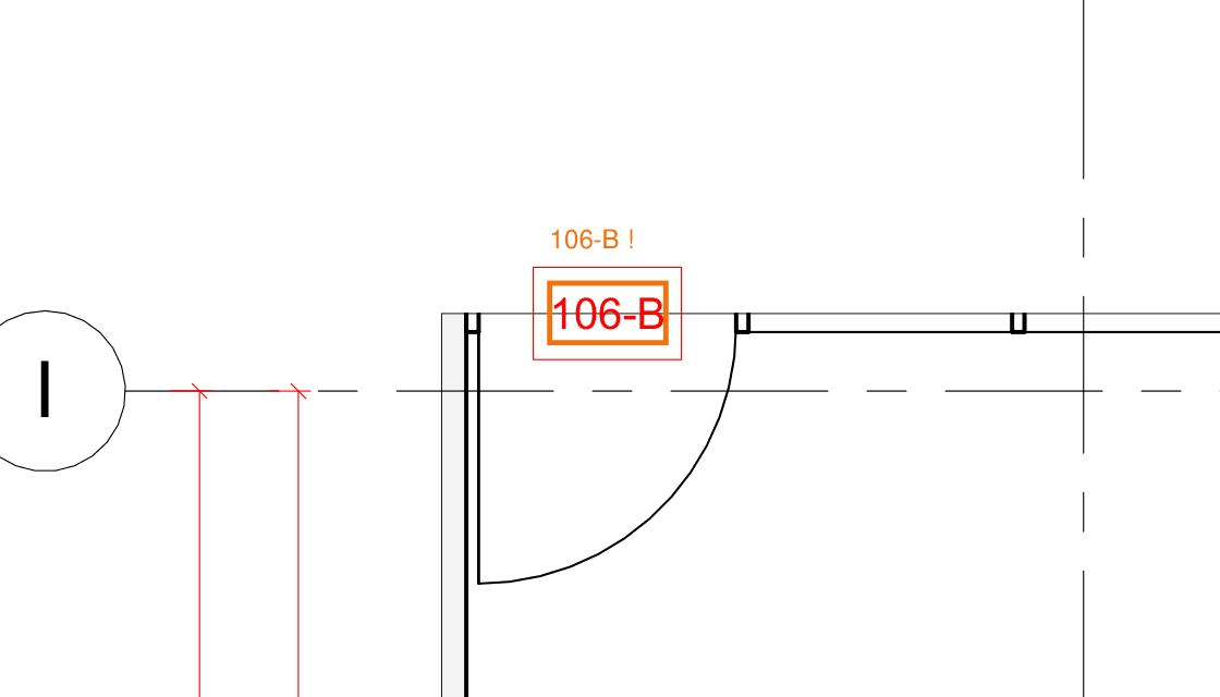 The strong RFI's evidence: the same tag 106-B on sheet A135, boxed by MarkedUp